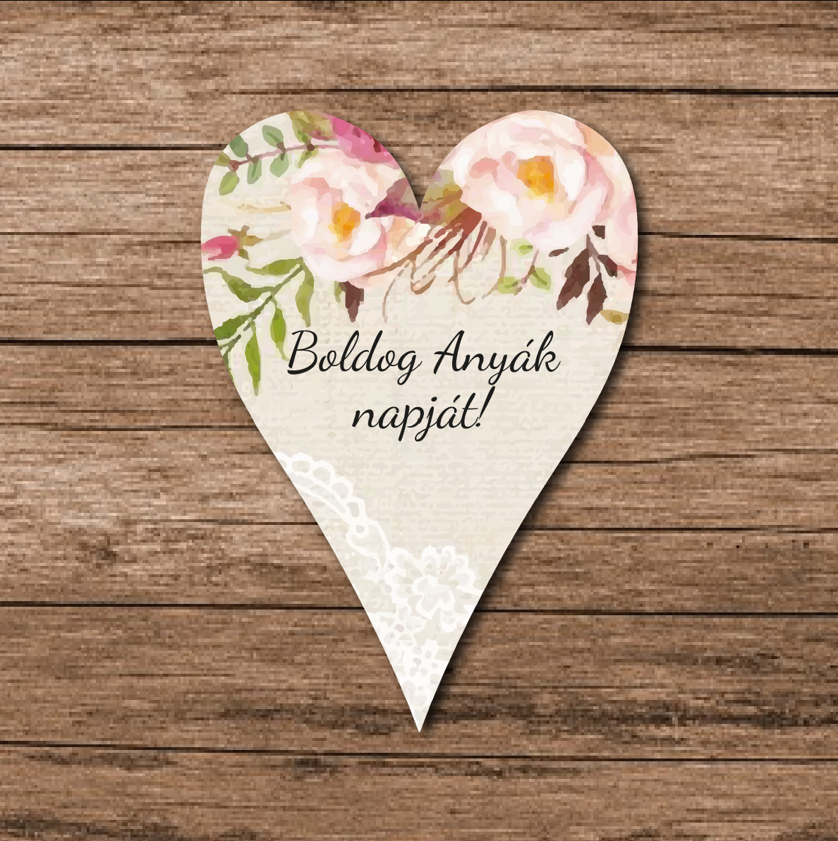 Francia szív boldog anyák napját